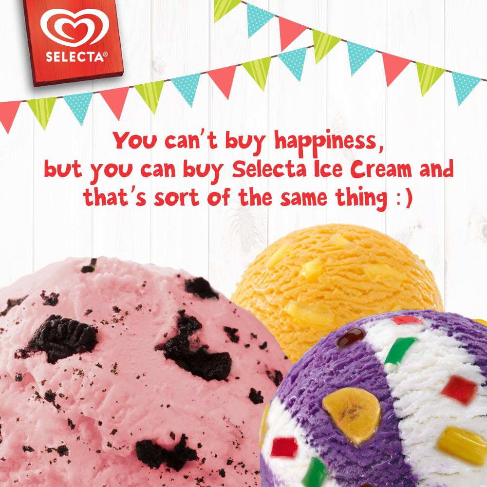Selecta Philippines - Share the happiness with Selecta Ice Cream! # ...