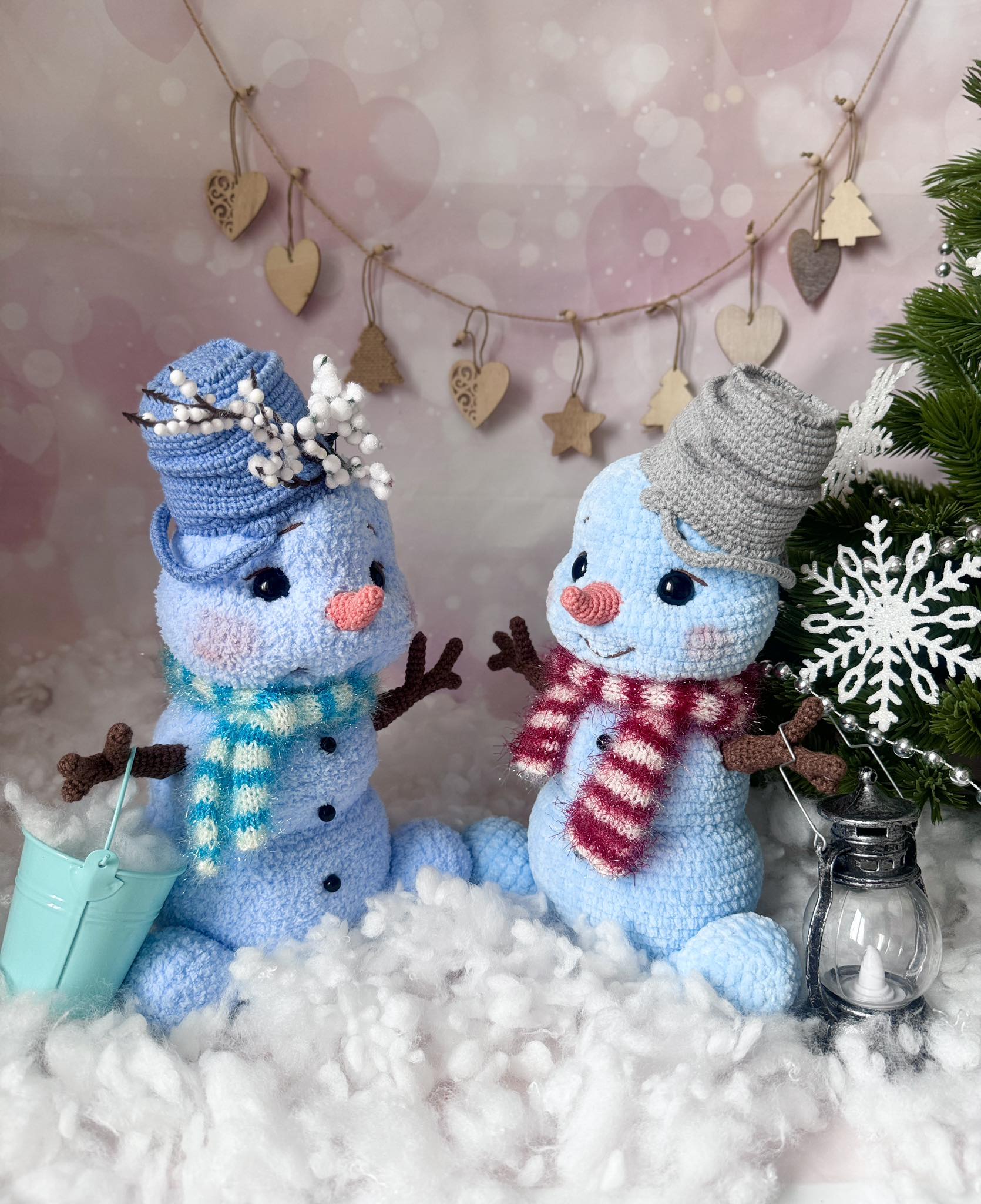 Sew Be It man スノーマン 雪だるまGreta Chirco Crochet] (For
