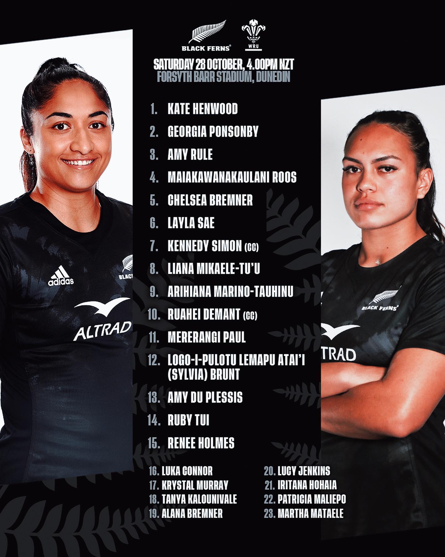 🌟 Good luck, Sylvia and Ruby! 🌟... - Ponsonby Rugby Club