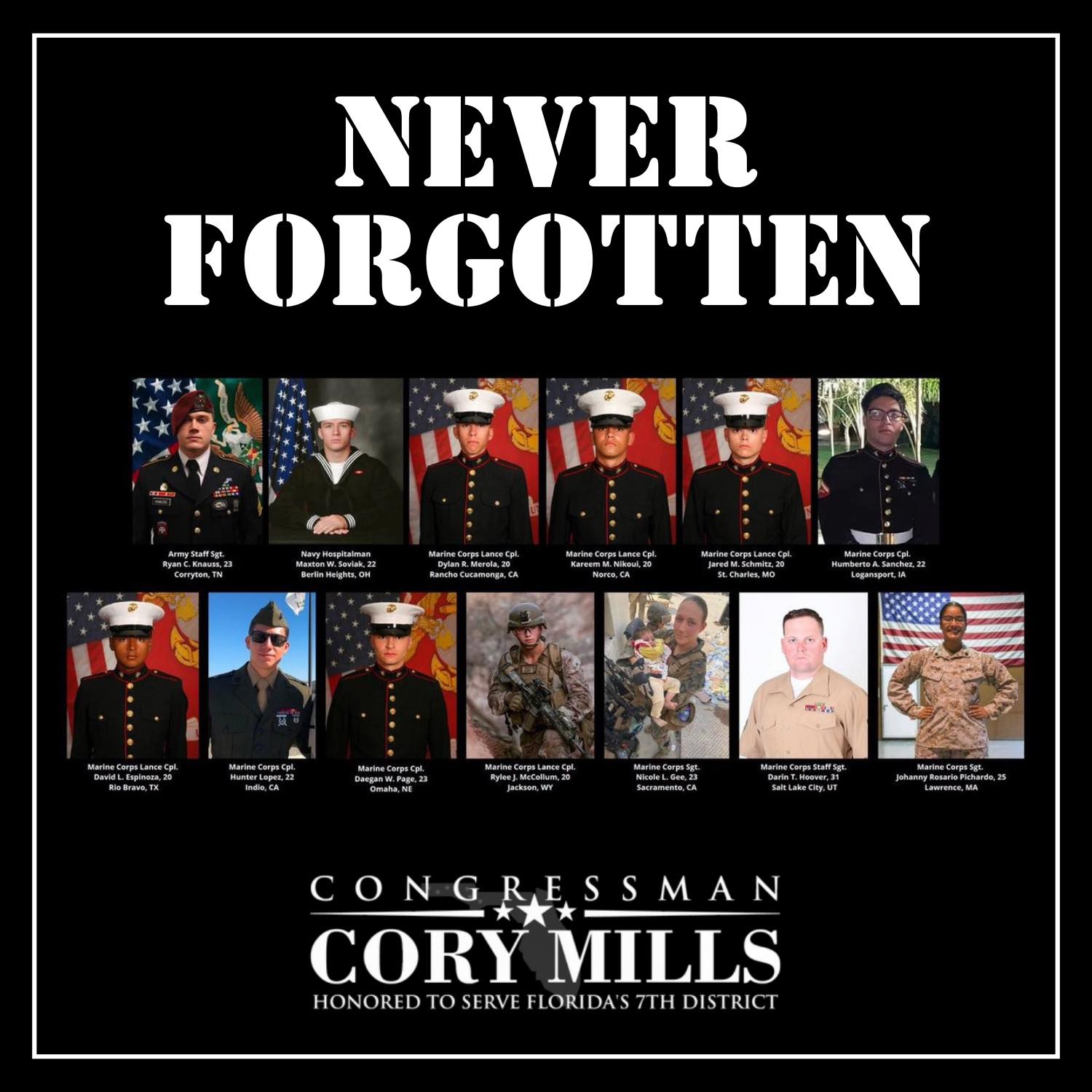 U.S. Representative Cory Mills