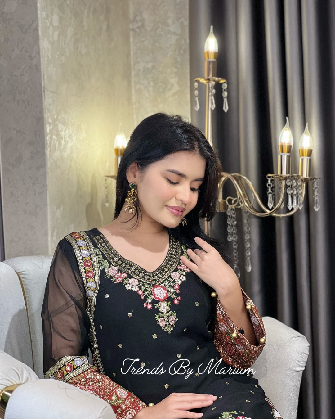 Trends - Stylish Ready-to-Wear Ethnic 2-Piece Set 🌸 Exclusive Pakistani ...