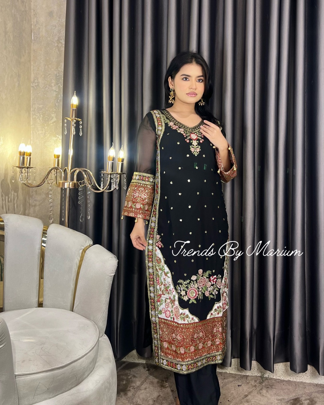 Trends - Stylish Ready-to-Wear Ethnic 2-Piece Set 🌸 Exclusive Pakistani ...