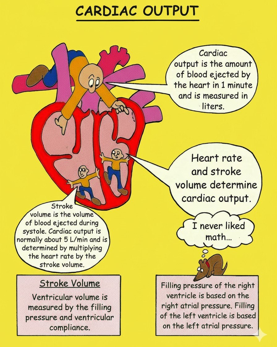 Nurse - 🫀 The Heart's Performance Review: Cardiac Output Cardiac Output ...