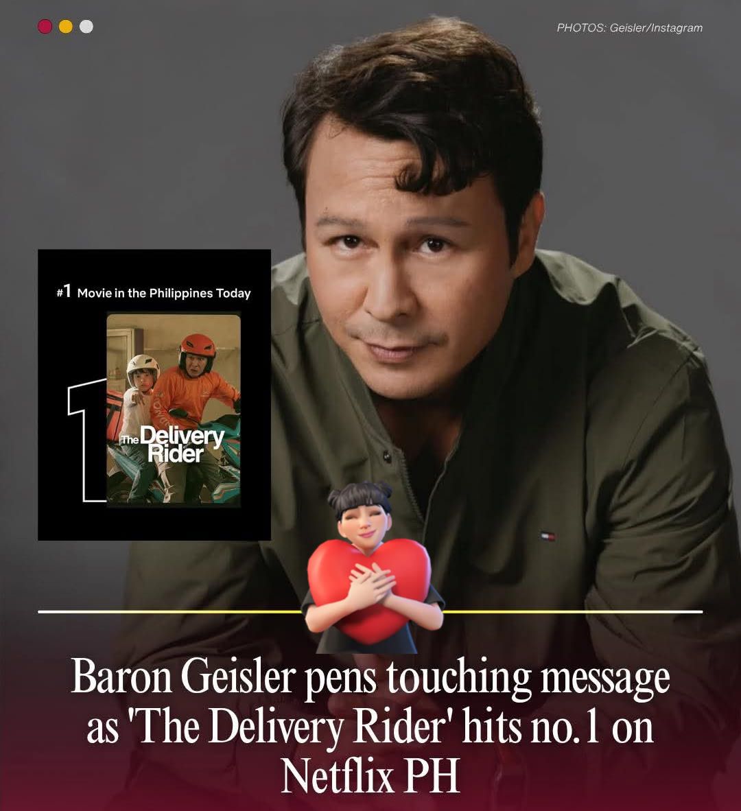 Actor Baron Geisler expressed... - Celebrities Online World | Facebook