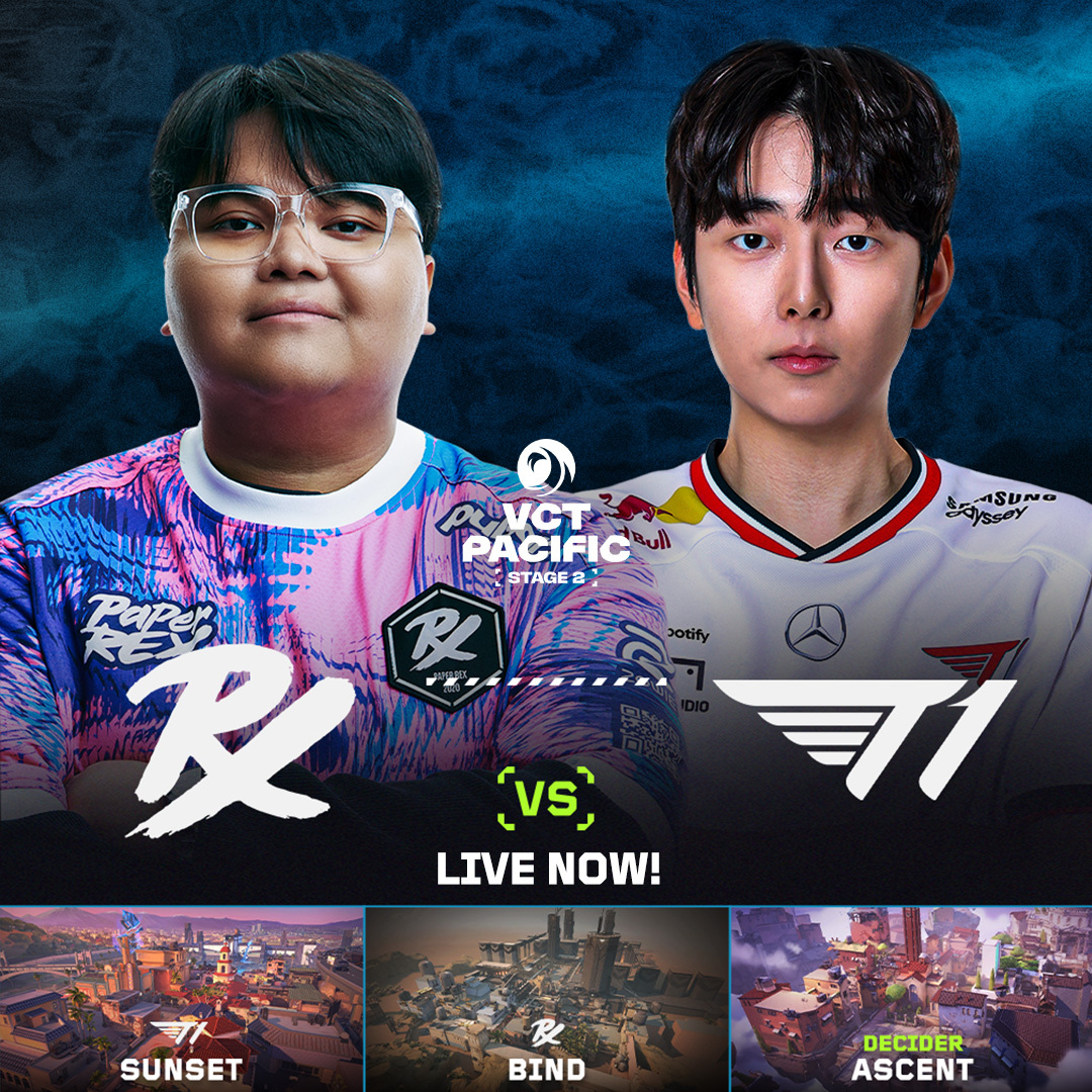 VCT - A Masters Winners rematch. PRX took the win last time, can T1 get ...
