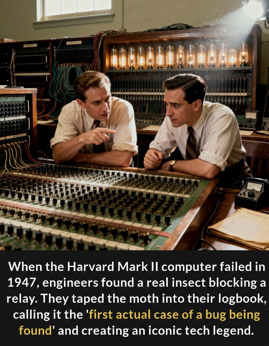 Rare History World | On September 9, 1947, engineers working on the ...