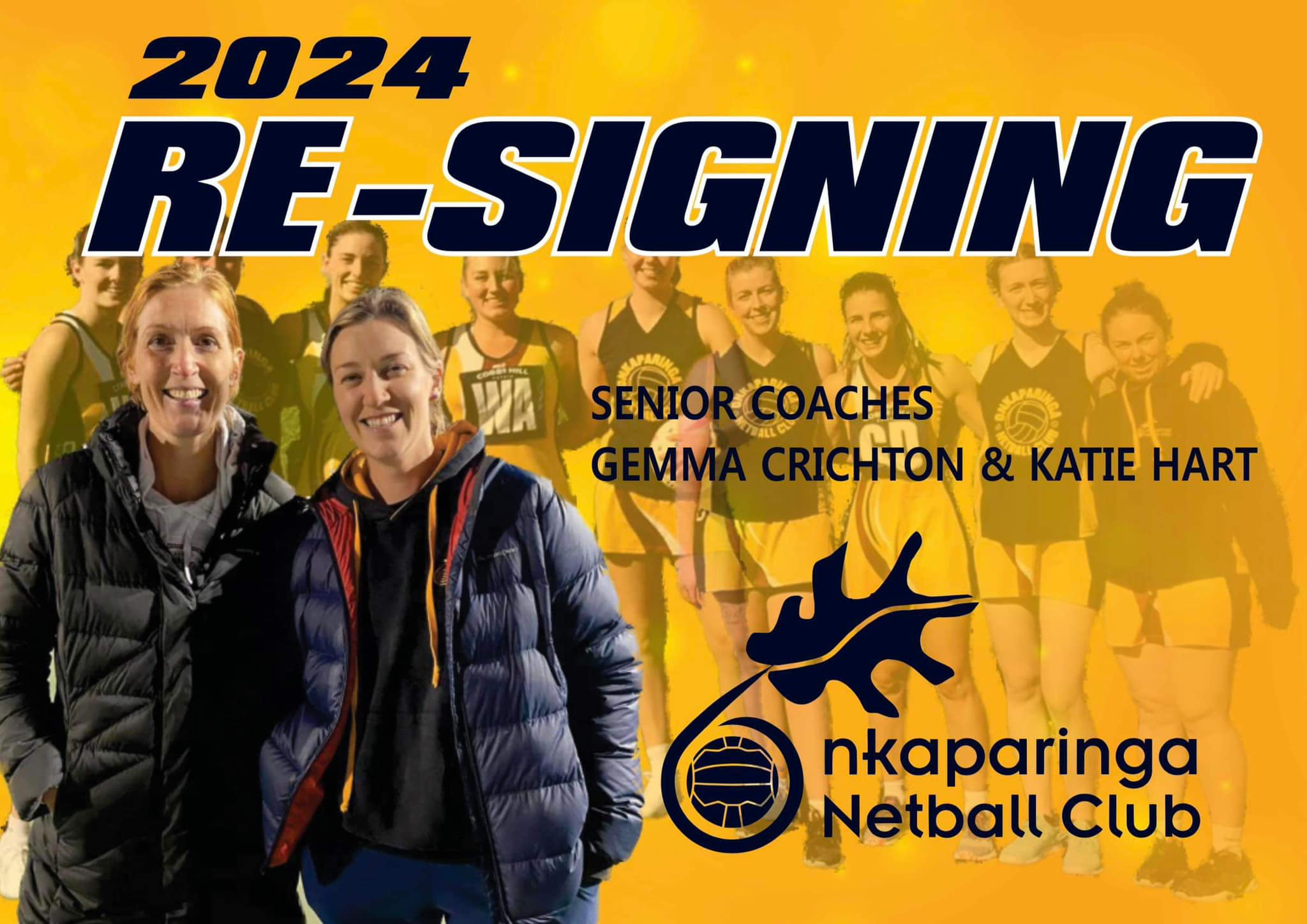 COACHING ANNOUNCEMENT! The... - Onkaparinga Netball Club
