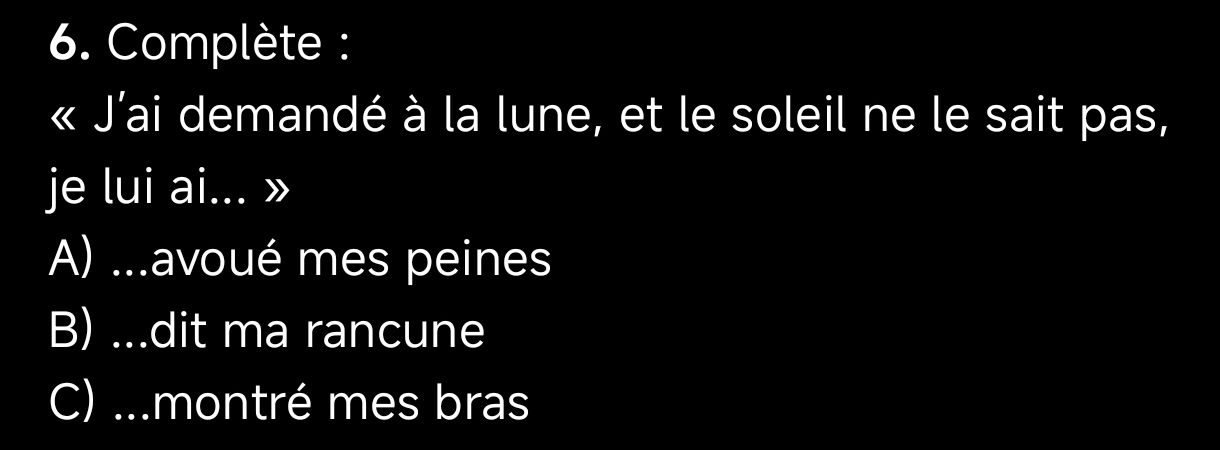 Petit quizz | Facebook