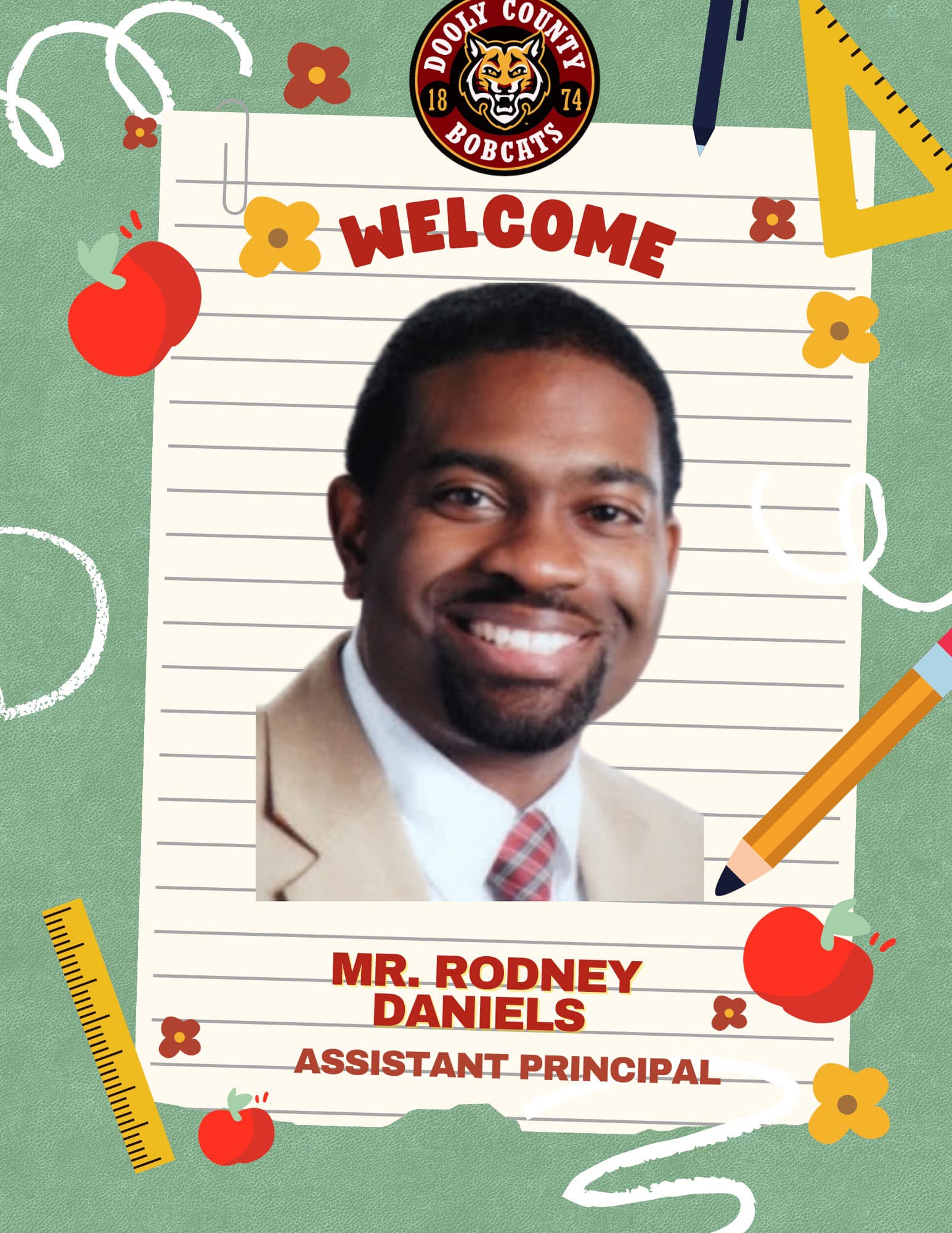 Welcome Mr. Rodney Daniels!!! The... - Dooly County K-8 | Facebook