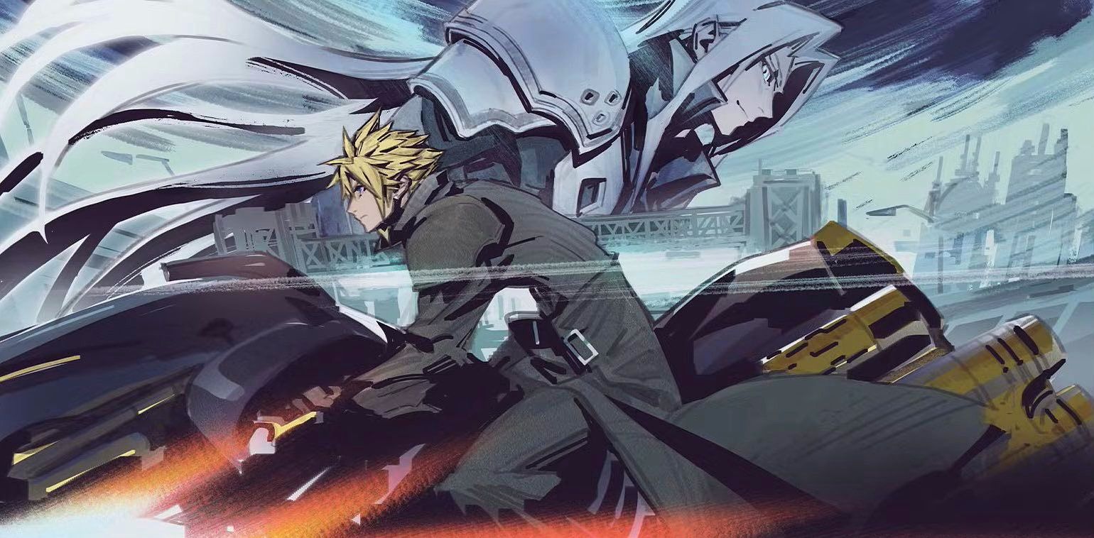 FF7 Ever Crisis 2nd anniversary art by Lisa Fujise