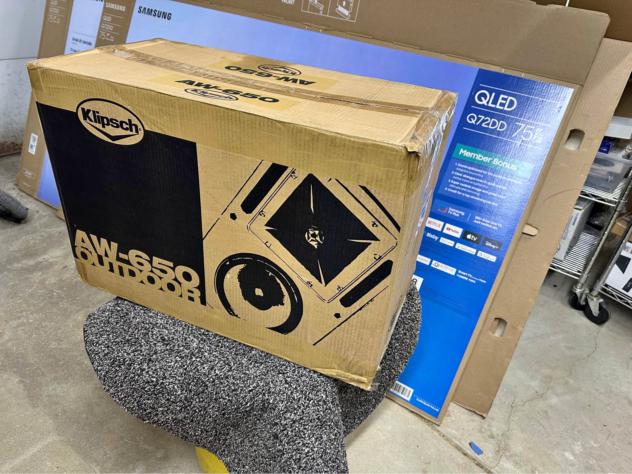 Klipsch AW-650 Outdoor All-Weather Speakers (Pair) - Speakers ...