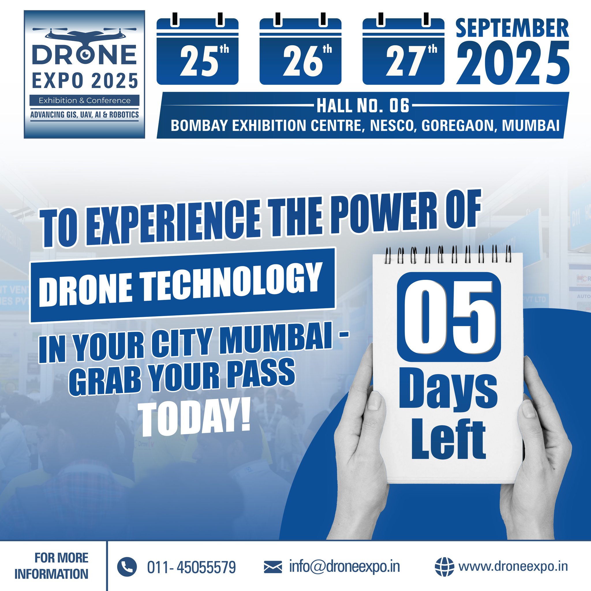 Drone Expo - The stage is set for the Drone Conference... | Facebook