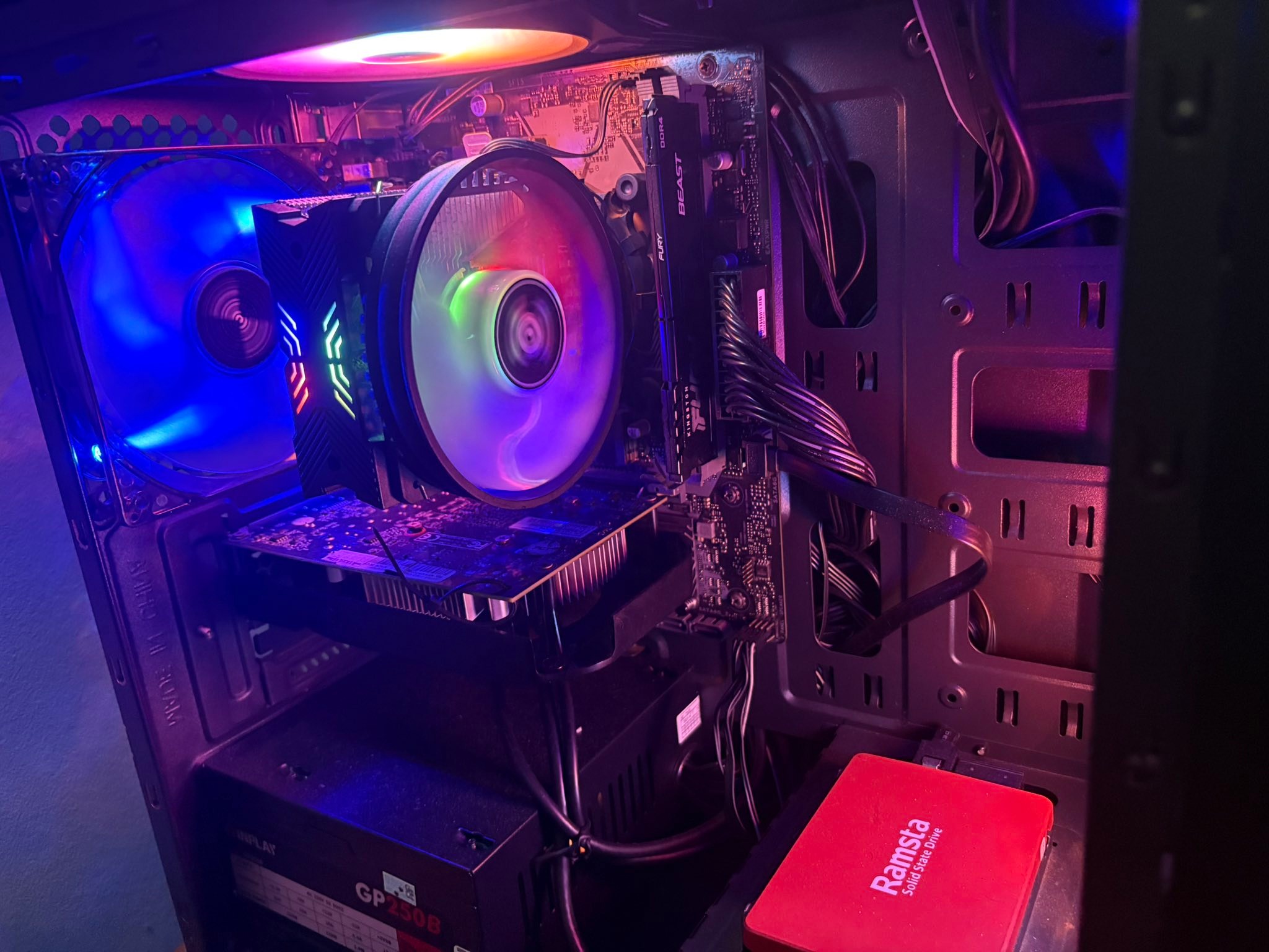 Used gaming PC for sale with i5 8400 and GTX 1050ti