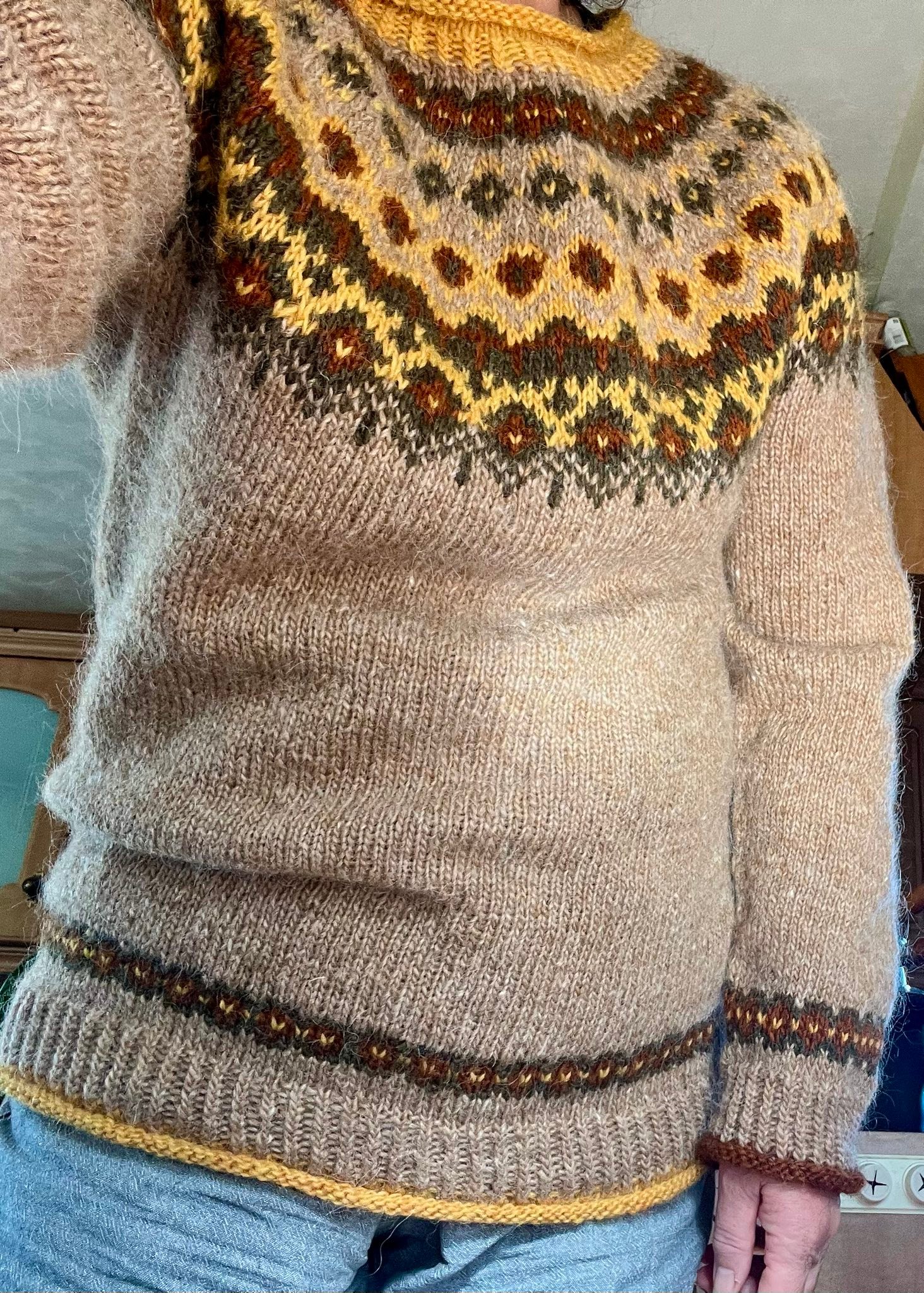 Finished knitting second jumper