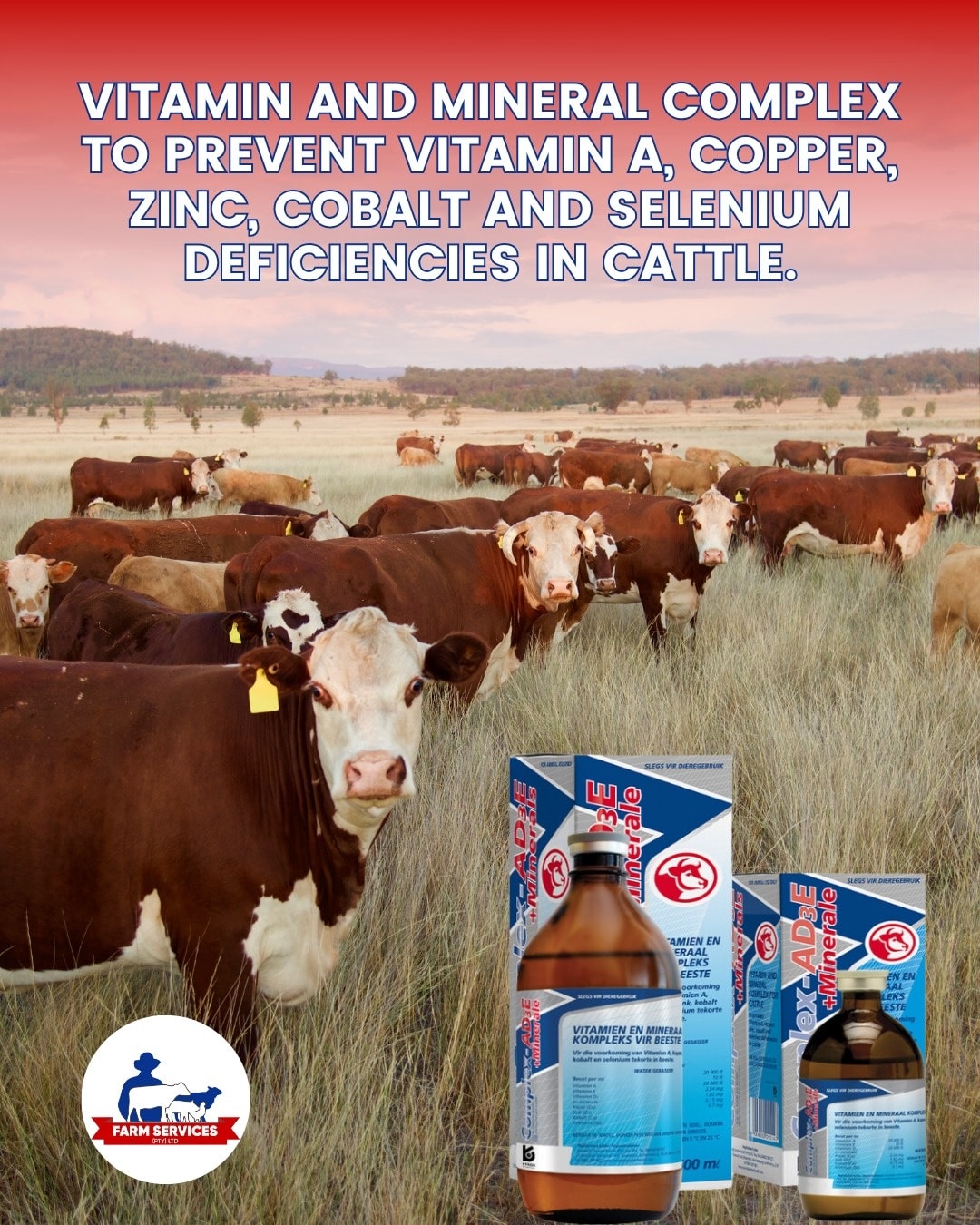 Farm - Strong Cattle Start with the Right Nutrition 🐄💪 The Complex AD3E ...