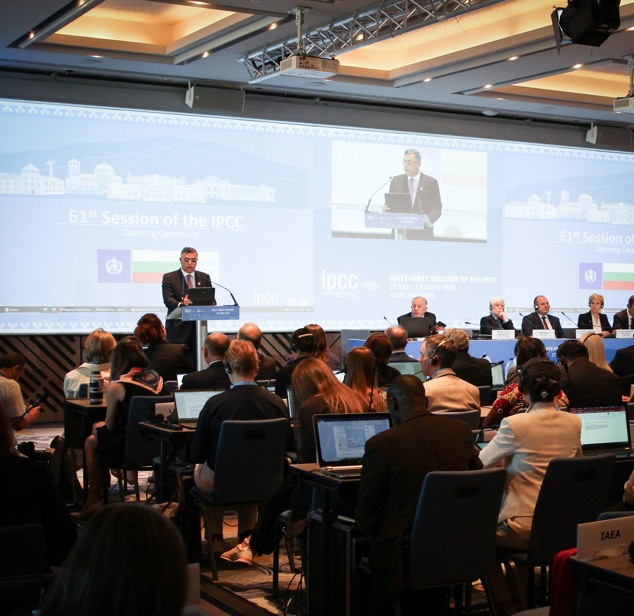 IPCC - At the opening of today’s 61st Session of the IPCC,...