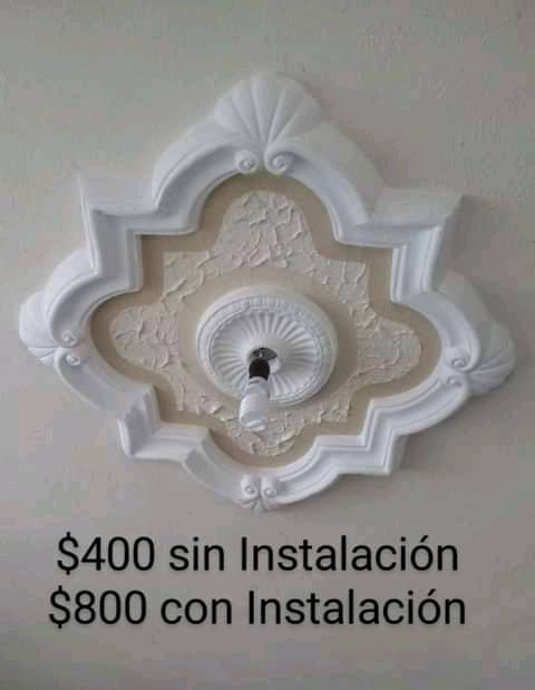 Diseño de interiores en yesos molduras y rocetones | Ojo Caliente