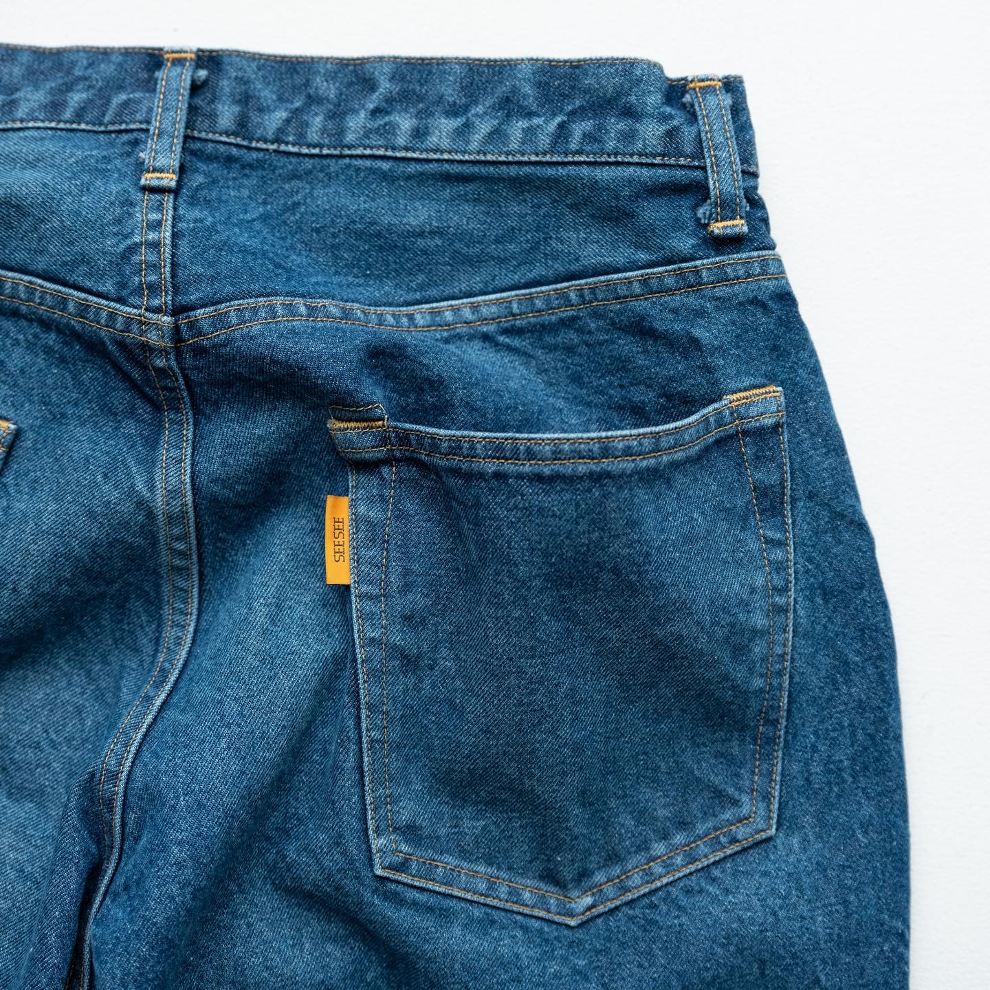 最終価格】24SS SEE SEE DENIM PANTS