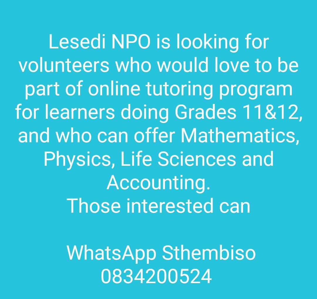 Lesedi for Children NPO | Phuthaditjhaba