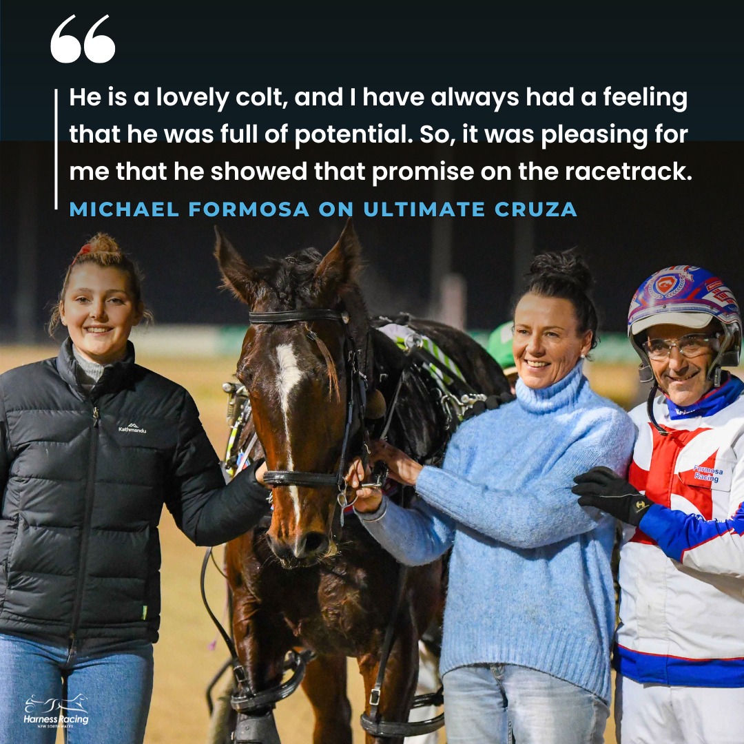 Michael Formosa has a three-pronged... - Harness Racing NSW