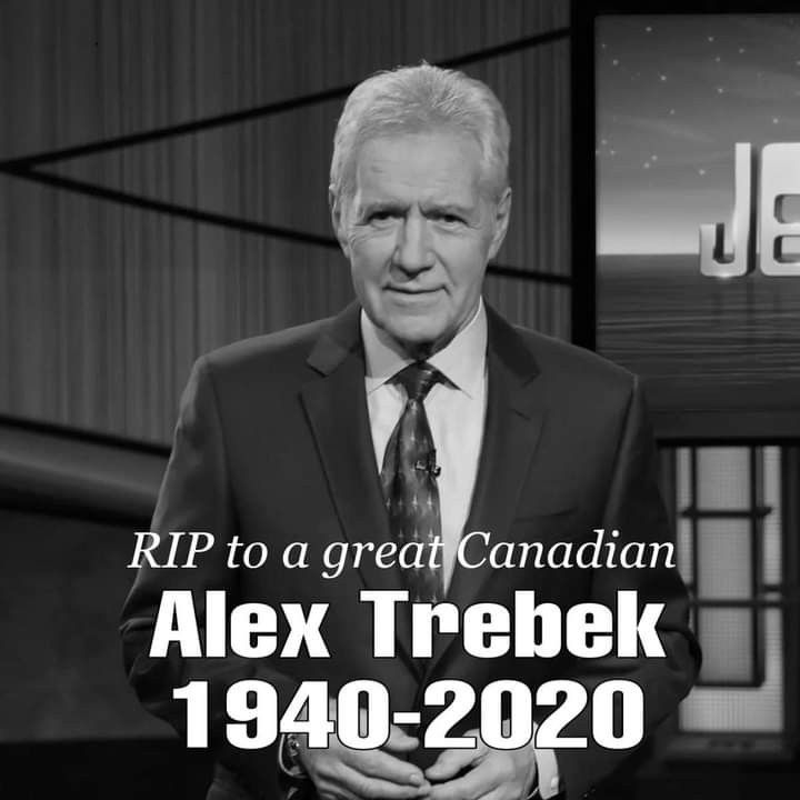 Viral - Remember Alex Trebek RIP Alex Trebek (1940-2020) George ...