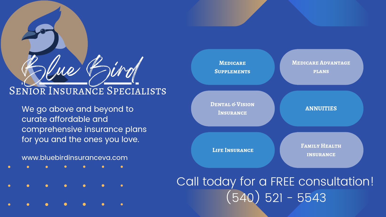 Blue Bird Senior Insurance Specialists LLC | Vinton VA