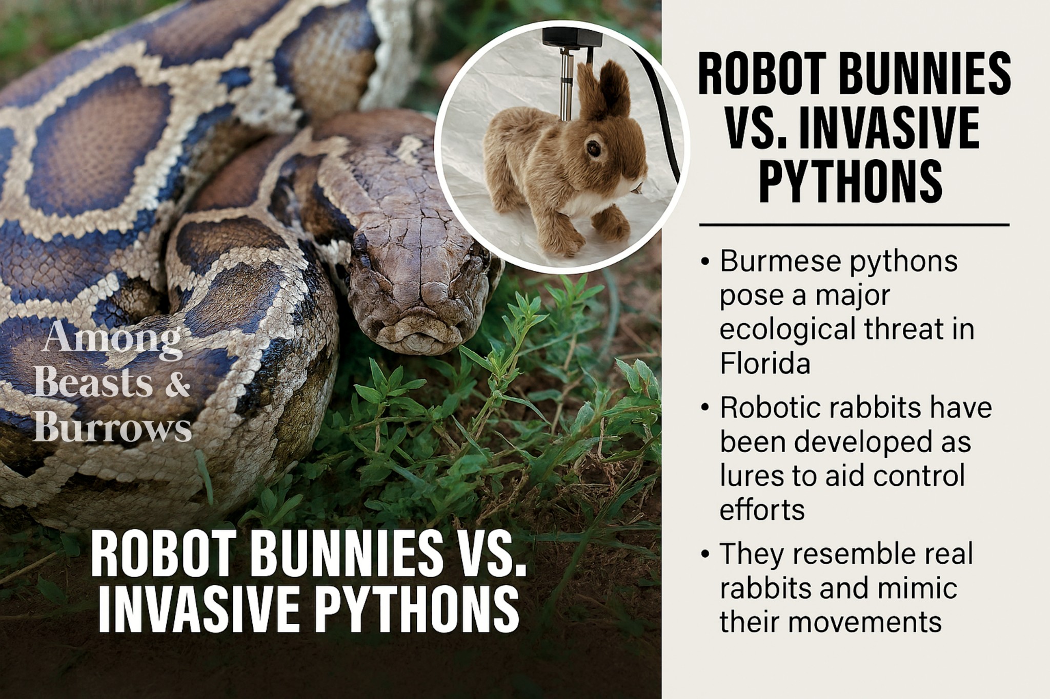 Among - Florida Deploys Solar Powered Robot Bunnies to Battle Invasive ...