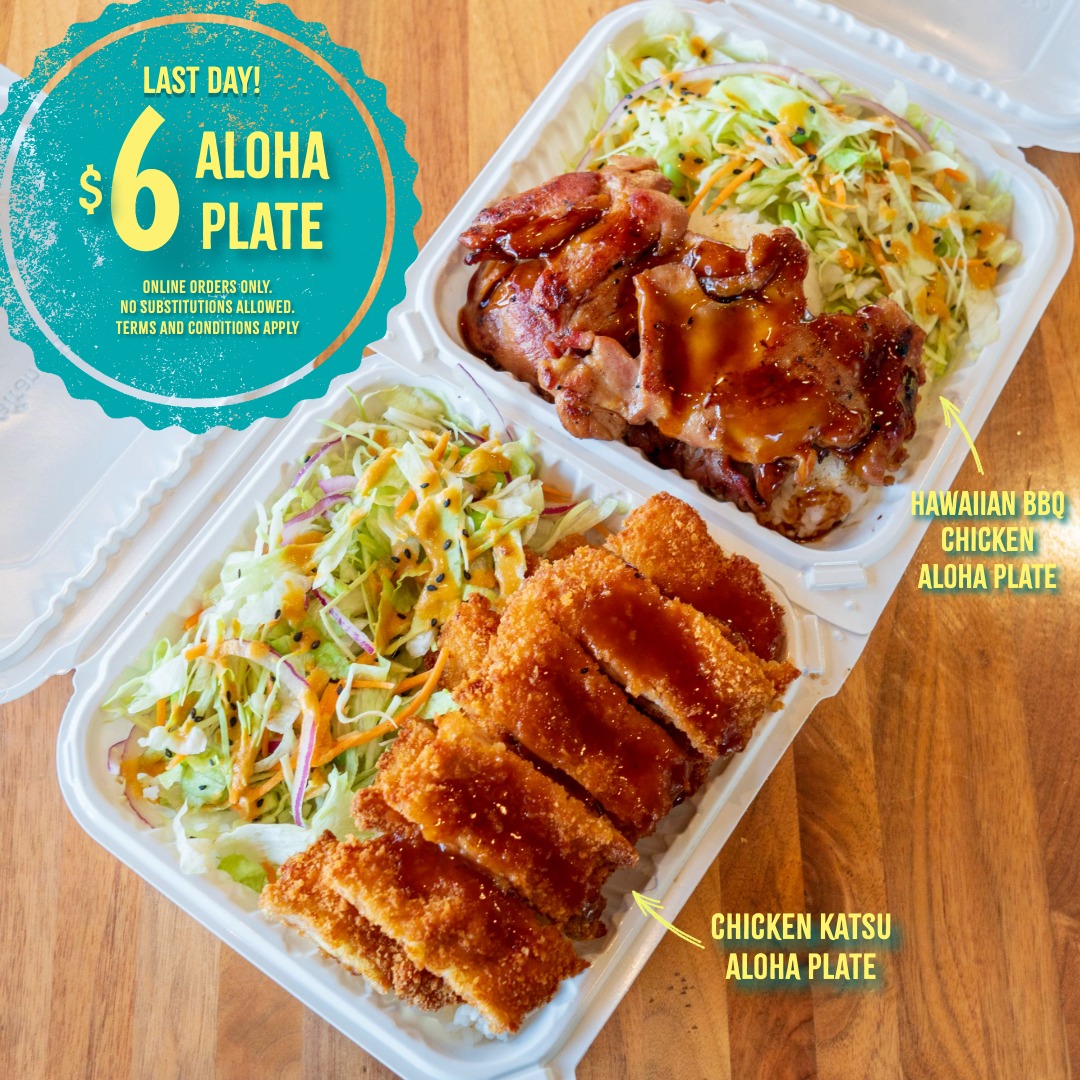 Alooohaaaaaa! Today is the LAST DAY, to take advantage of our $6