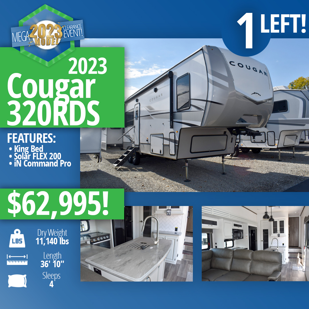 Walnut Ridge RV - The 2023 Cougar 320RDS is 4 Season, so... | Facebook
