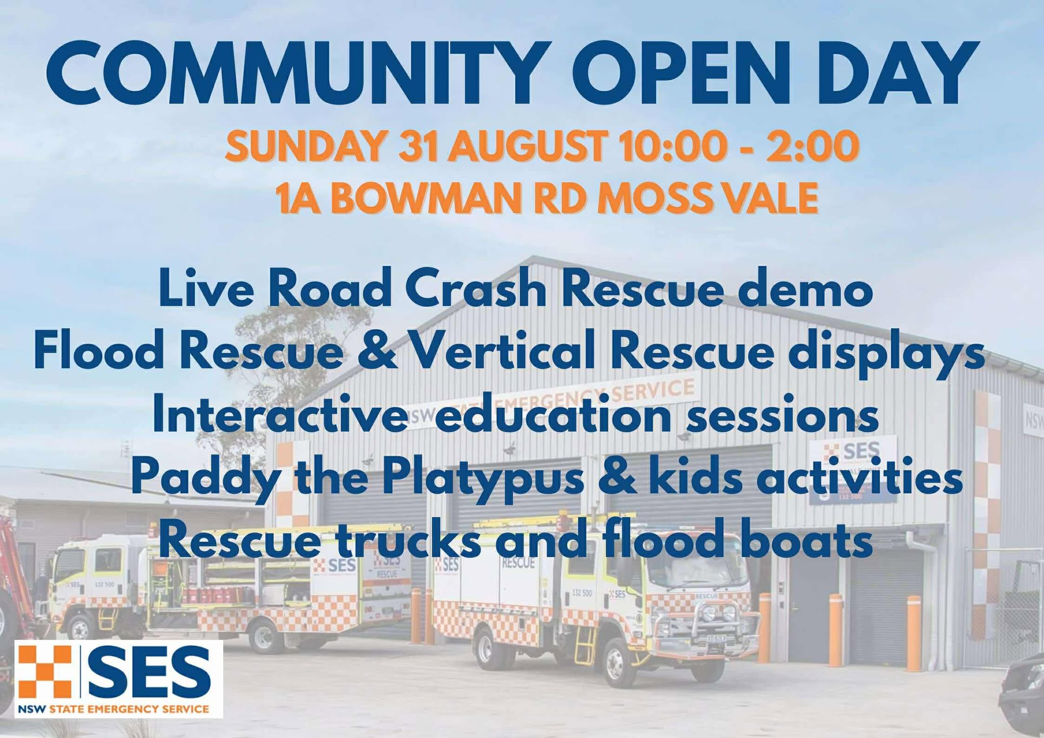 🚨 Sneak Peek: SES Like You’ve... - NSW SES Moss Vale Unit | Facebook