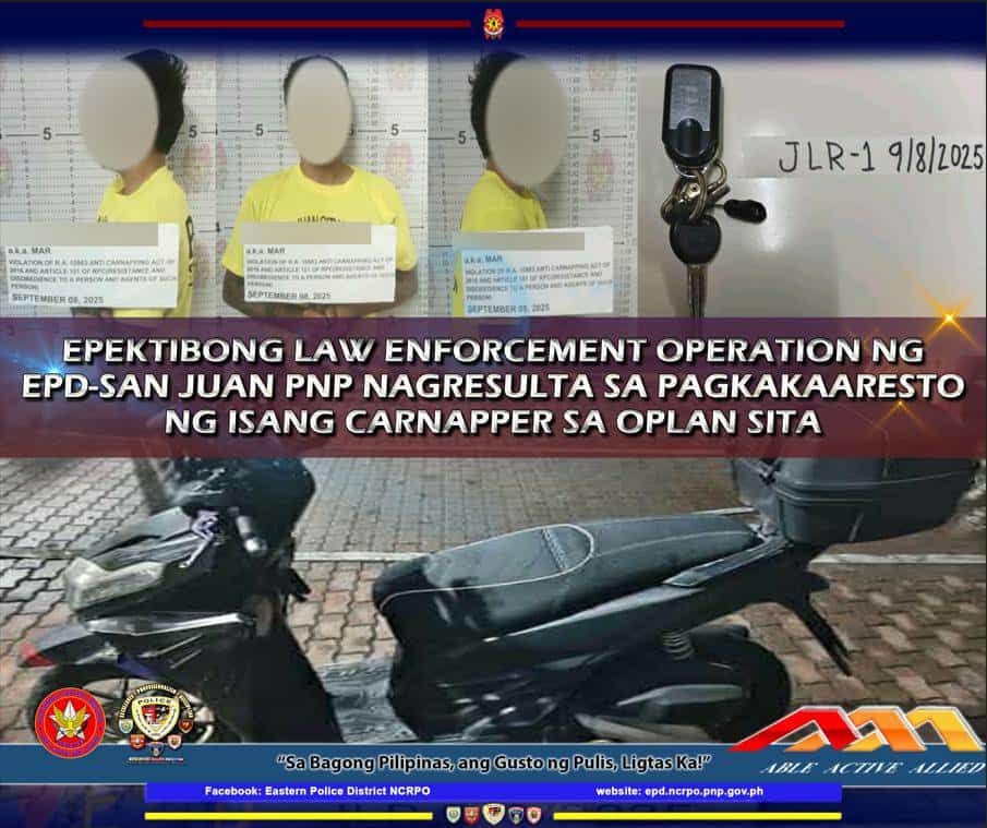 Eastern - “EPEKTIBONG LAW ENFORCEMENT OPERATION NG EPD-SAN JUAN PNP ...