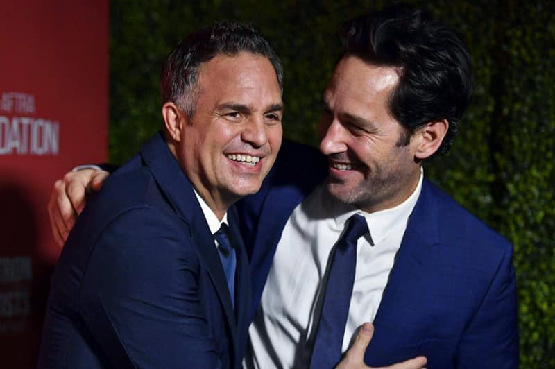 Mark Ruffalo - All smiles today for the #PaulRudd! Wishing... | Facebook