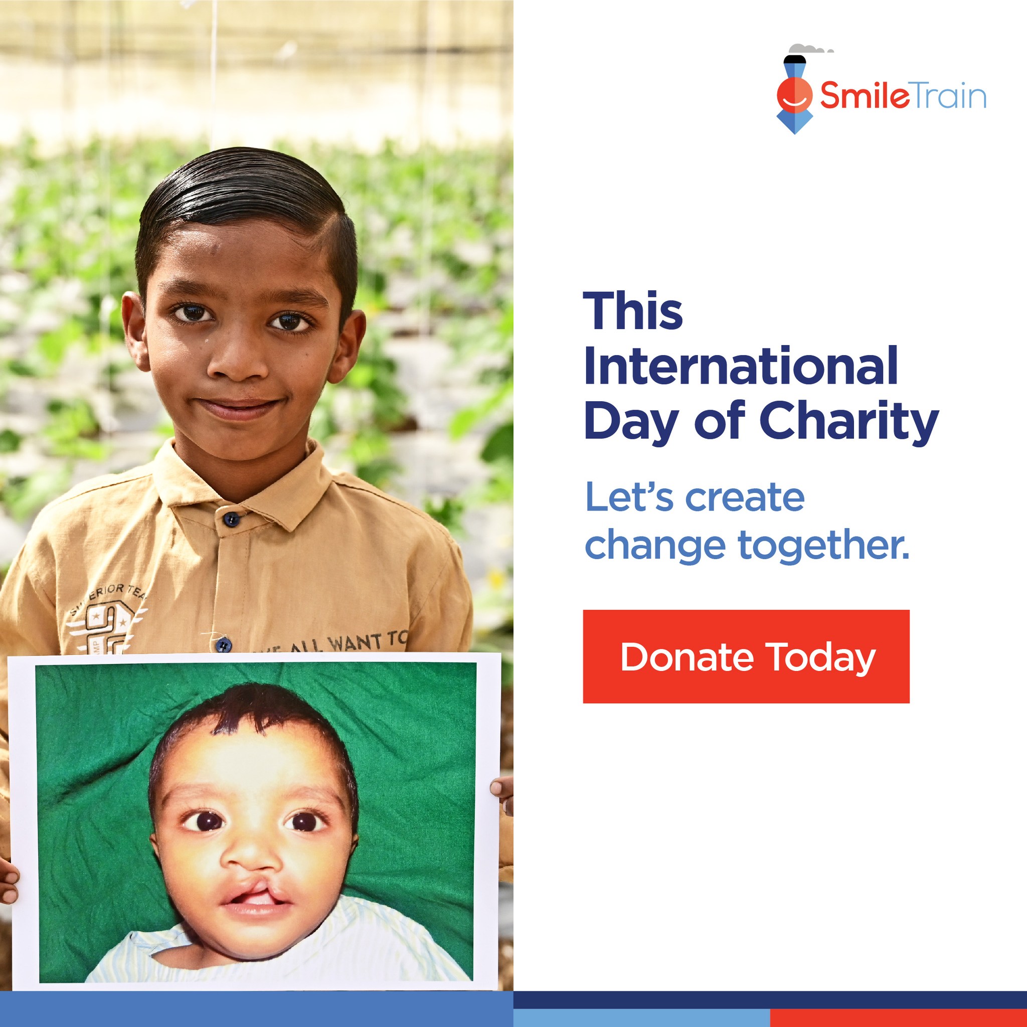 On this International Day of Charity,... - Smile Train India | Facebook