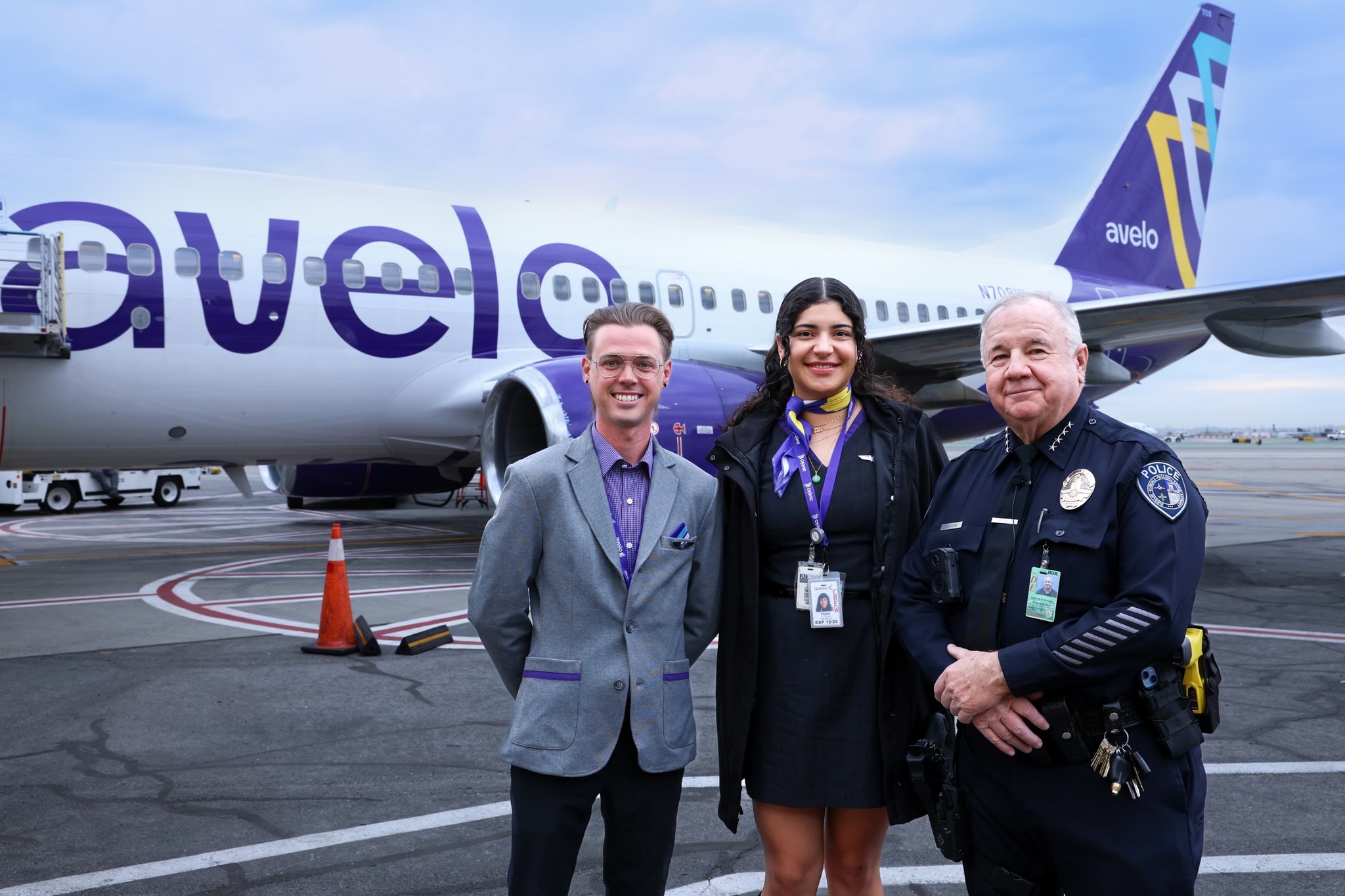 Avelo Airlines - Hollywood Burbank Airport Police Chief... | Facebook
