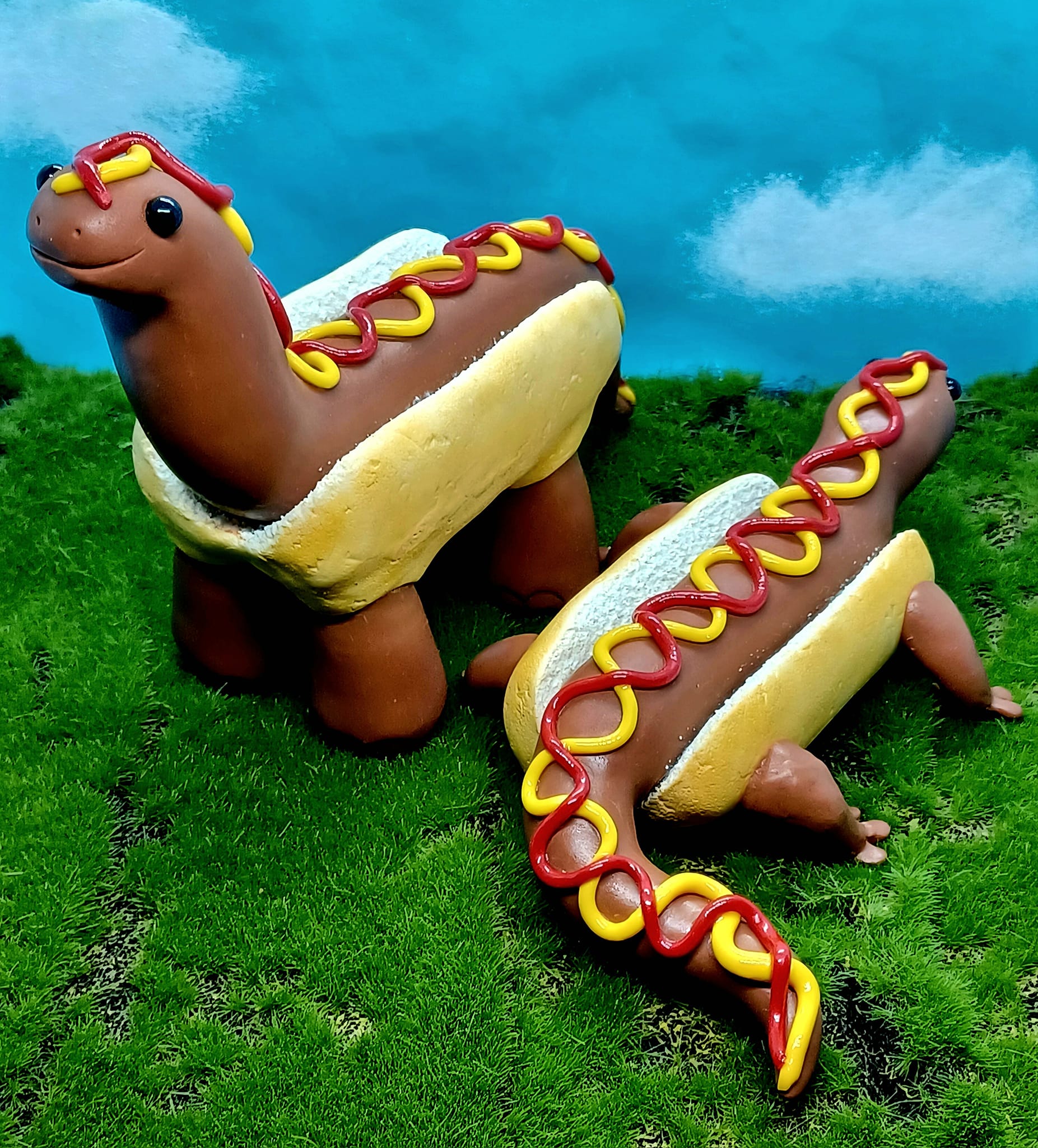 Loving these hot dog holders 🤣 #dinosaurs #godzilla amzn.to/4eryHcN