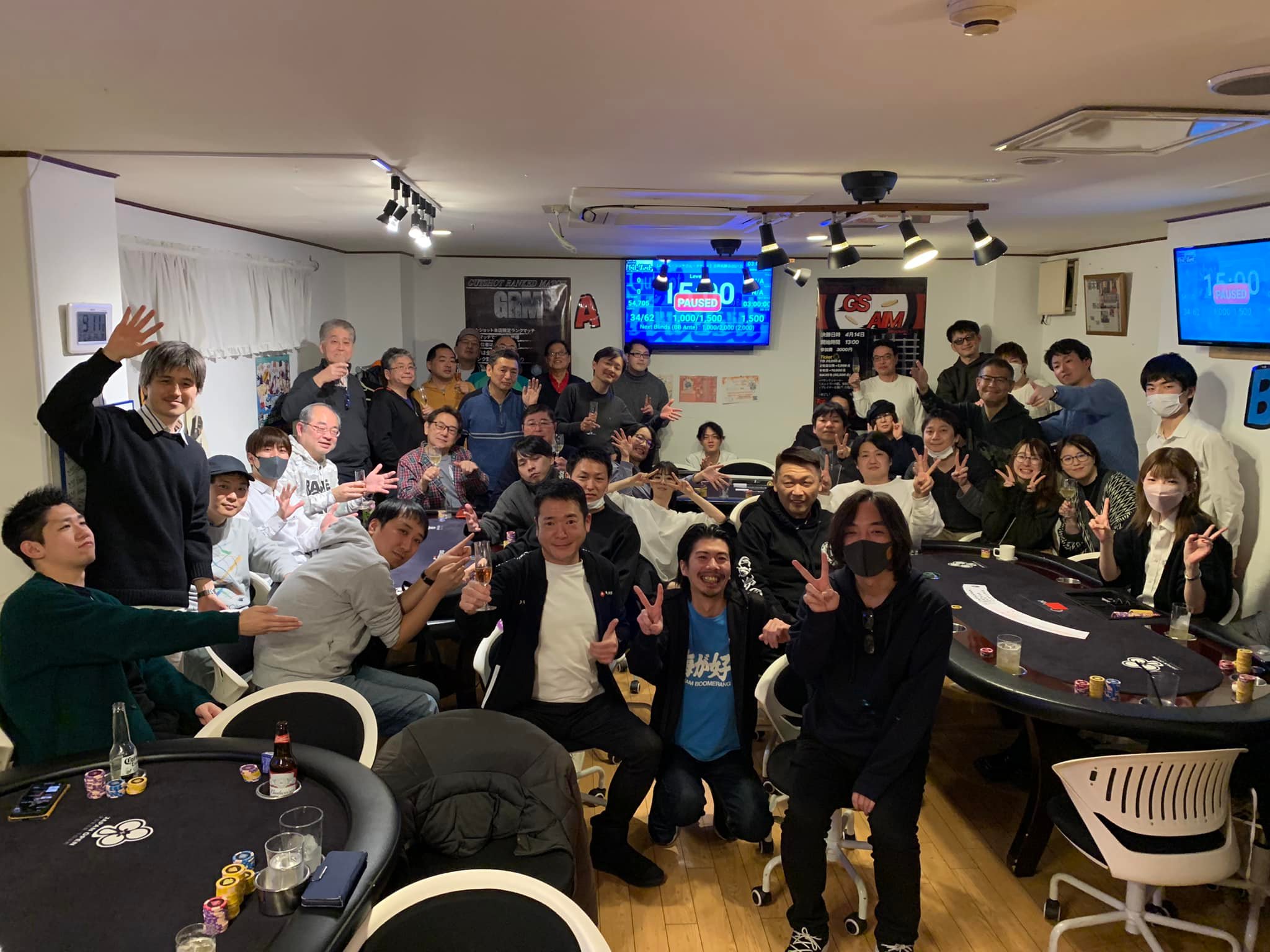 シンヤ様・jiro様・タケ様】 ㊗️合同祝勝会㊗️ ✨結果発表✨ 優勝 