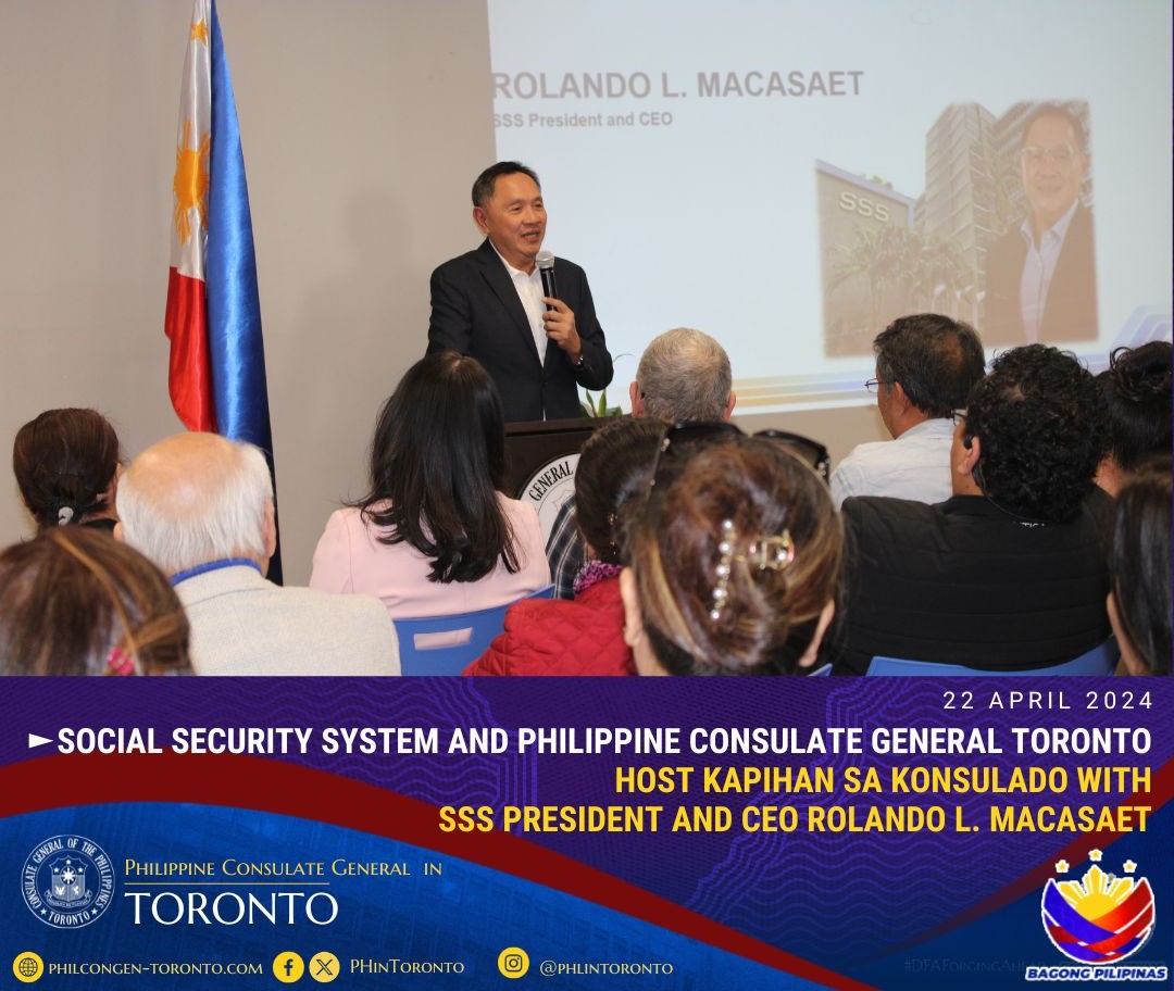 Philippine - SOCIAL SECURITY SYSTEM AND PHILIPPINE CONSULATE GENERAL ...