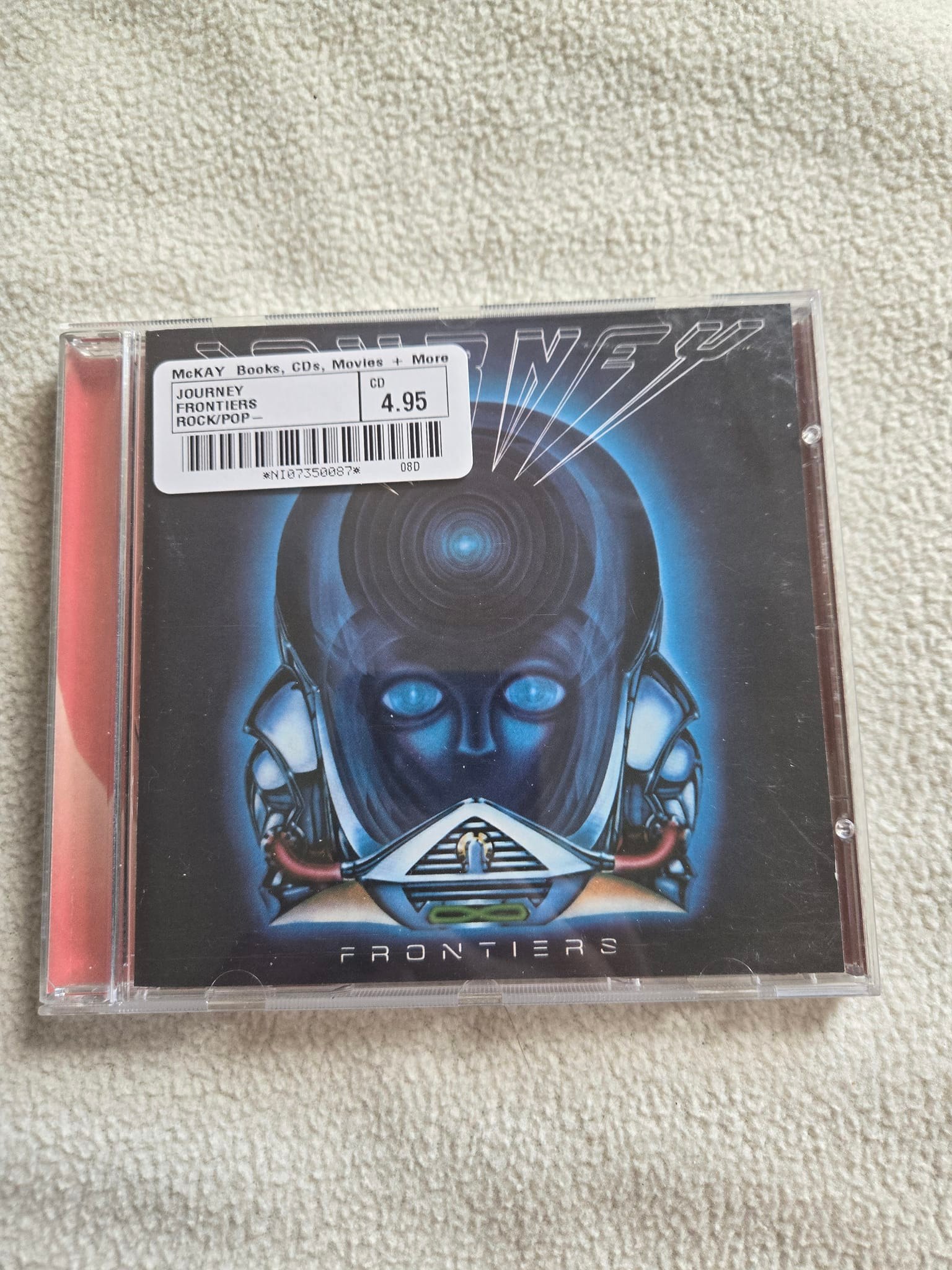 Frontiers CD with bonus tracks including Tron's Only Solutions