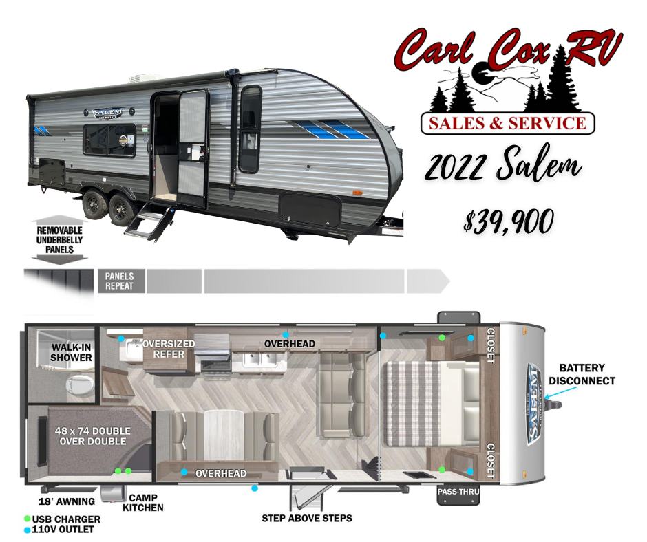 The 261BHXL is a lightweight... - Carl Cox RV Sales & Service | Facebook
