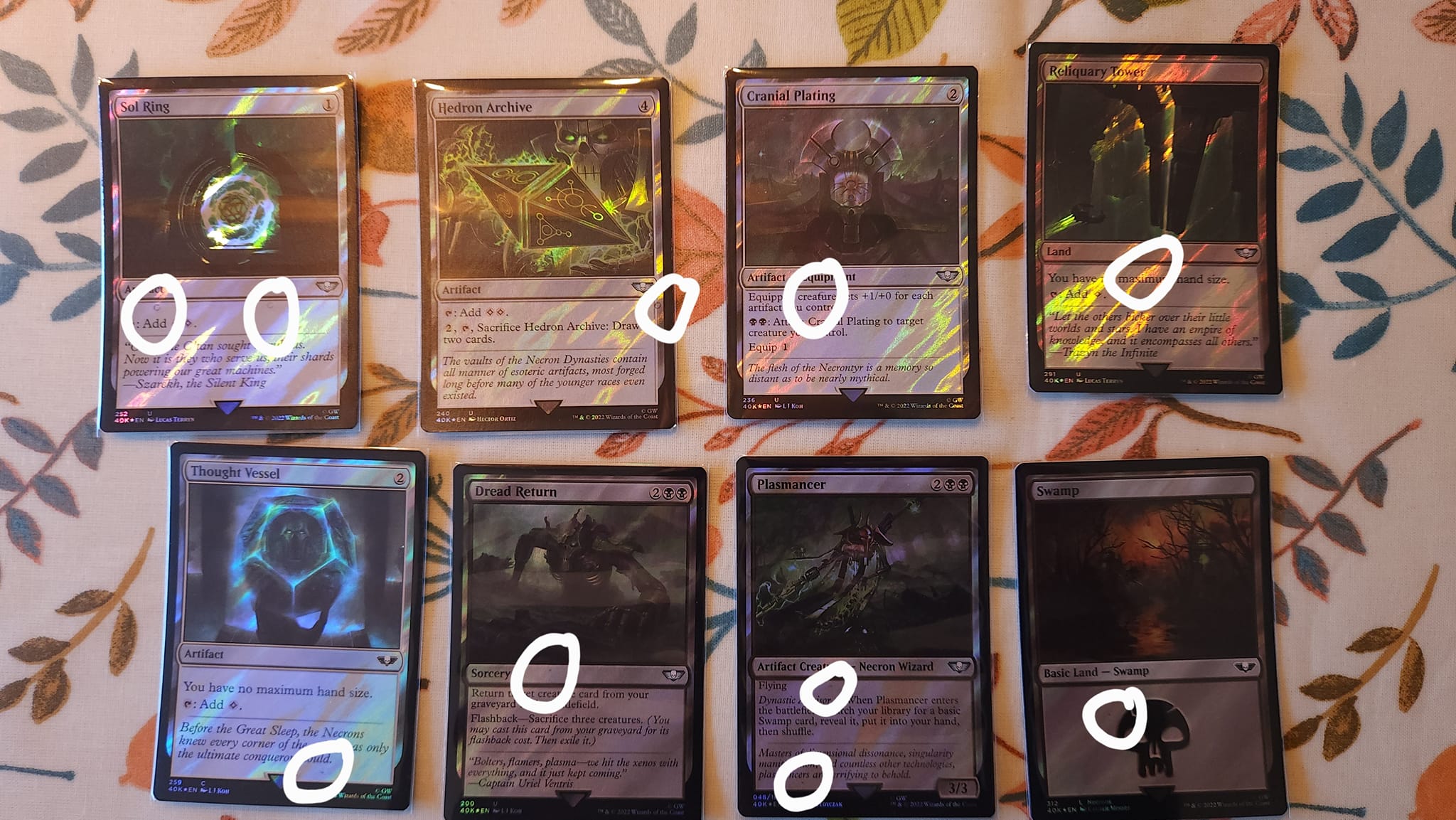 mtg necron dynasties card list Universes Beyond: Warhammer 40,000 play Warhammer 40 Necron Dynasties Decklist & New