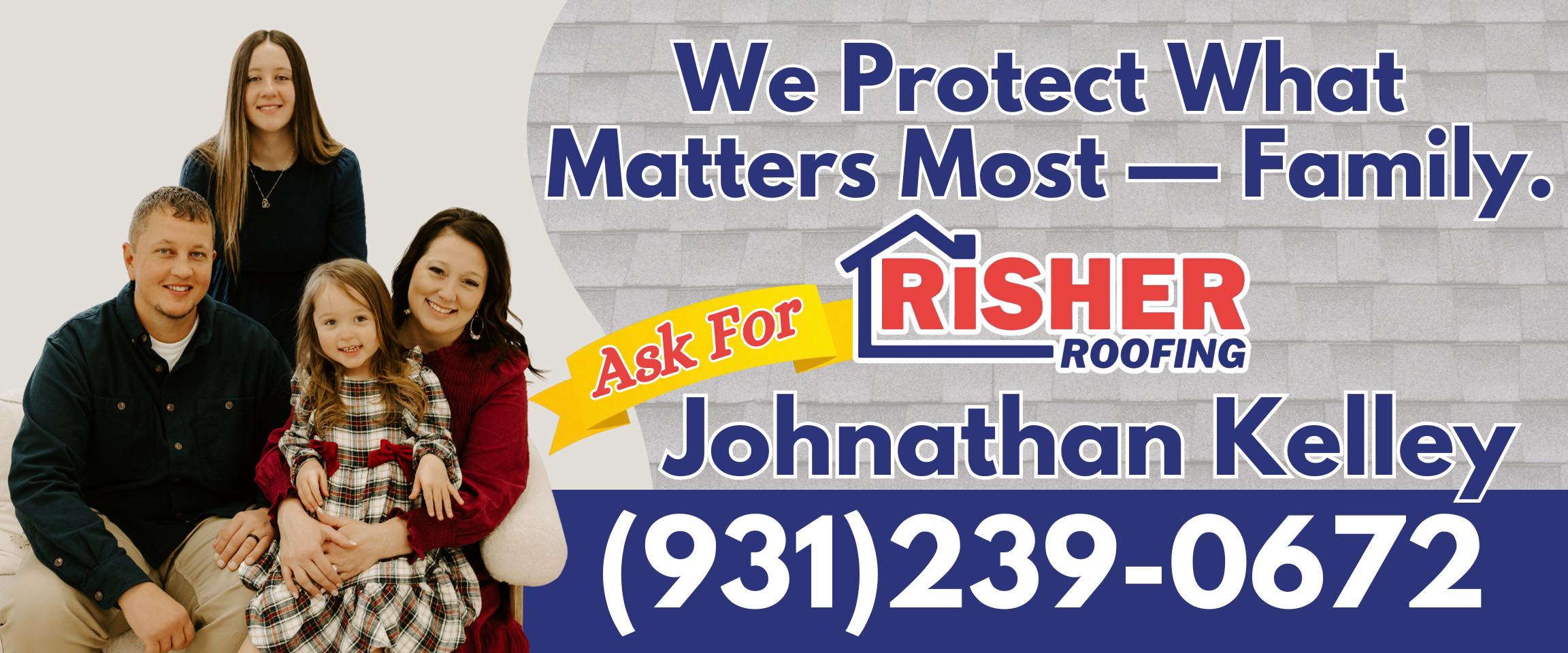 Johnathan Kelley-Risher Roofing | Overton TN