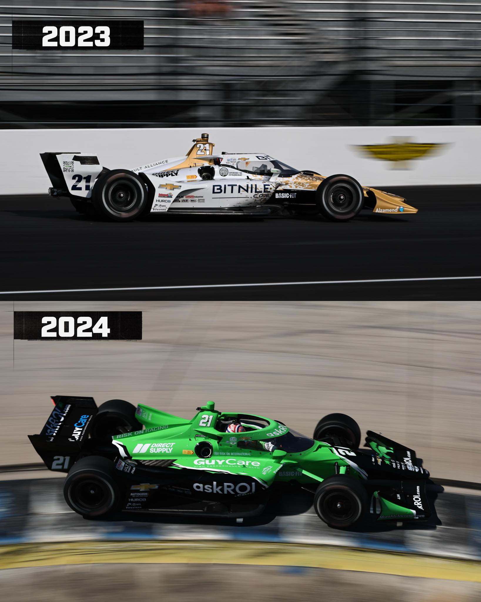 2024 livery pictures just dropped 🔥... - NTT INDYCAR SERIES | Facebook