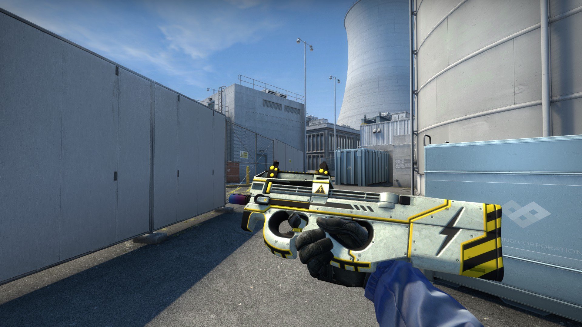 CSGO.net - An industrial-esque P90 skin with an... | Facebook
