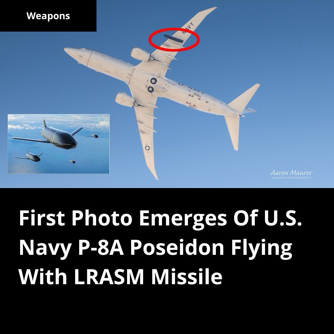 The Aviationist - A U.S. Navy P-8 Poseidon aircraft was recently ...