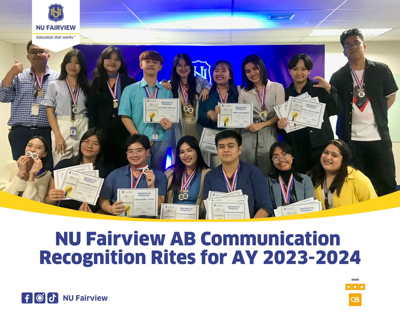NU Fairview - The Bachelor of Arts in Communication... | Facebook
