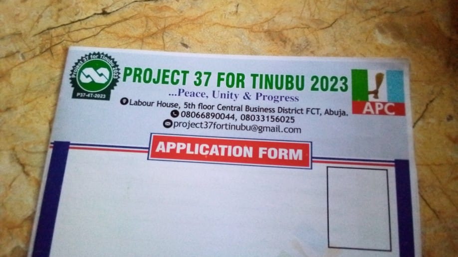 PROJECT 37 FOR TINUBU 2023 | Facebook