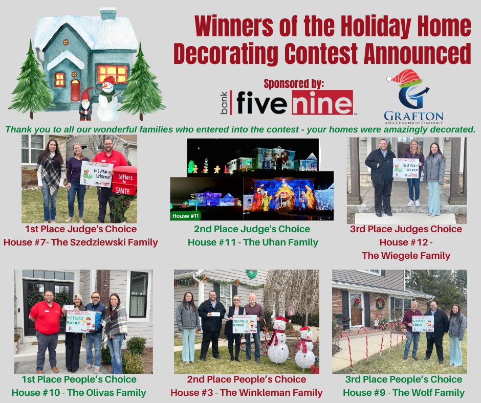 Grafton - Congratulations to all of the winners for our 2023 Holiday ...