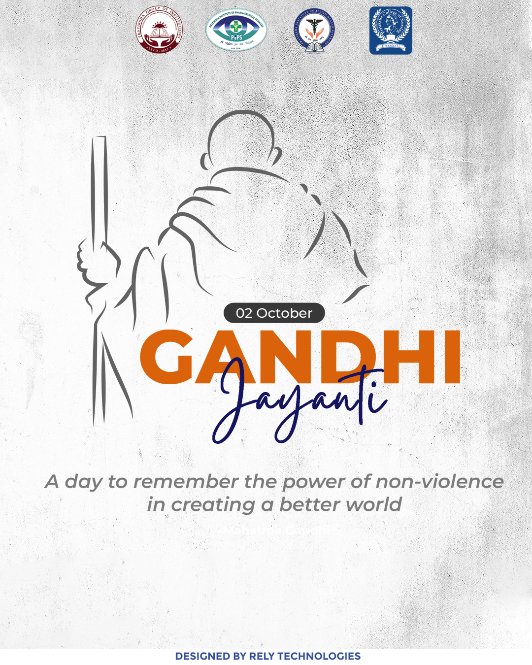 Pratiksha - Honoring the legacy of Mahatma Gandhi — a symbol of peace ...