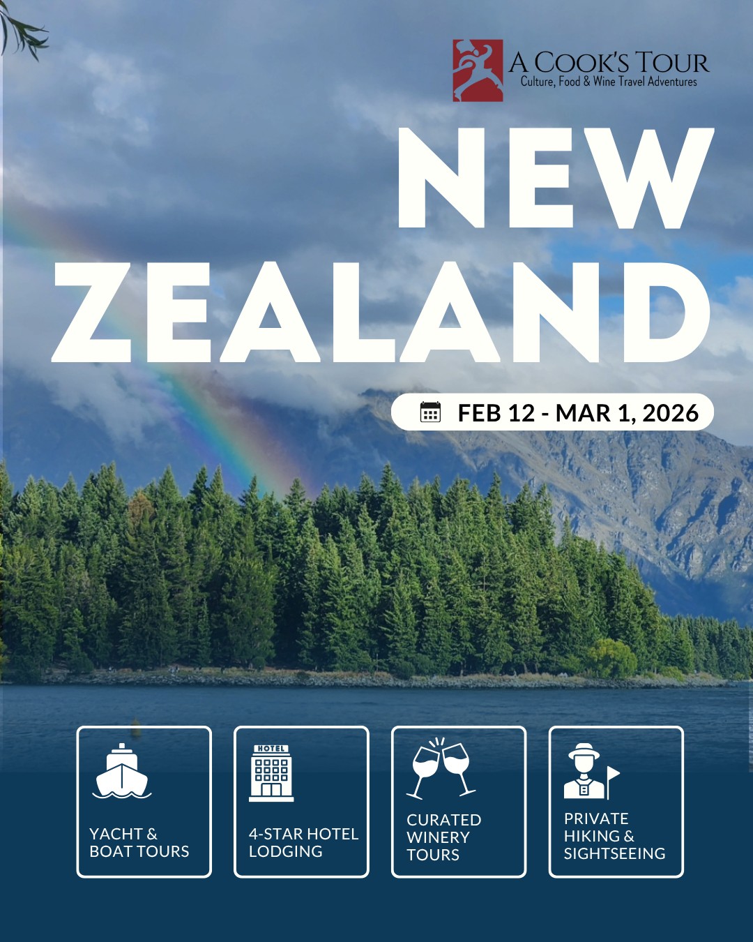 A Cook's - 🌿 Experience New Zealand like never before—through its ...