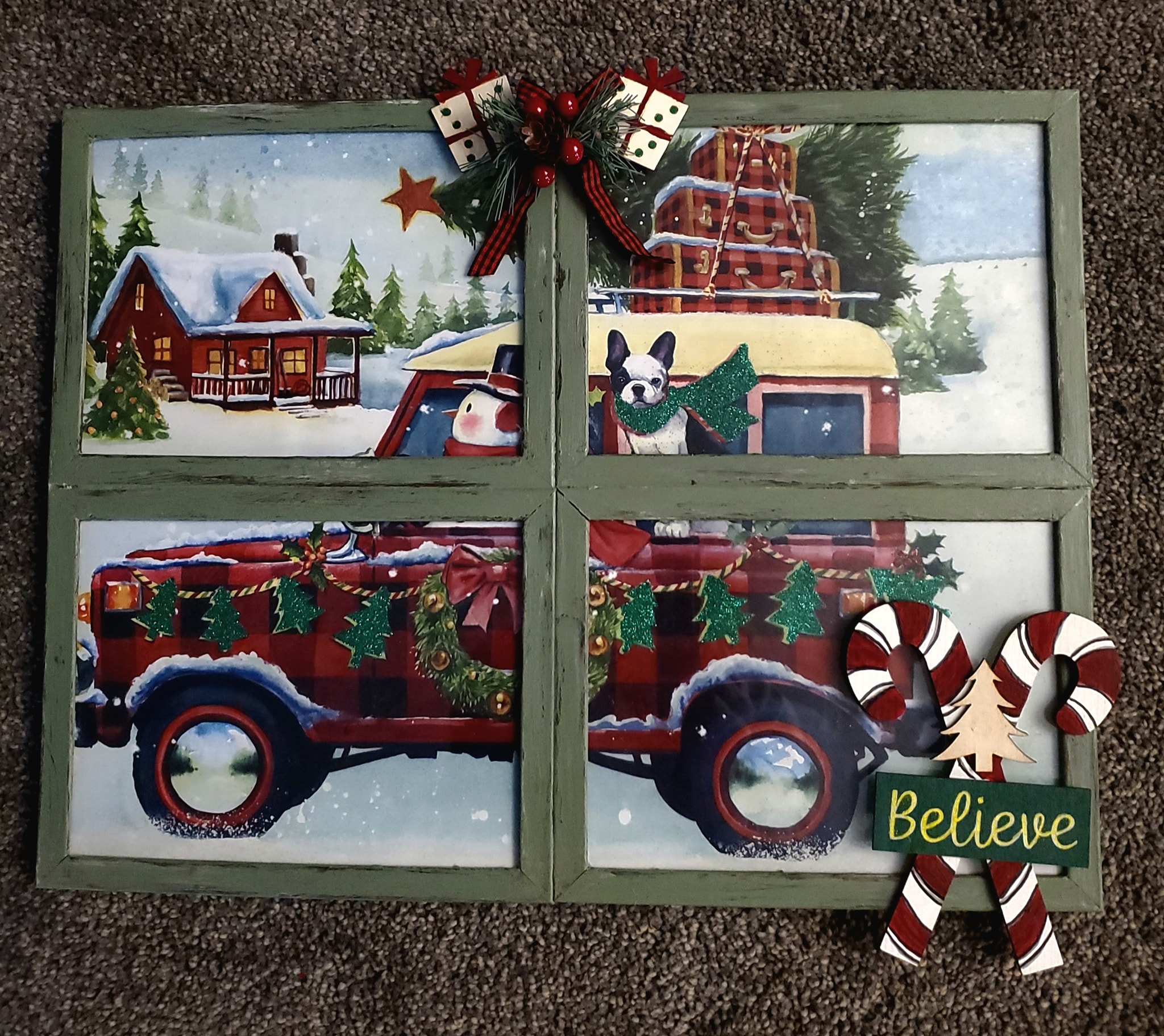 Here's another DT frame craft. Nothing too special but I like it.